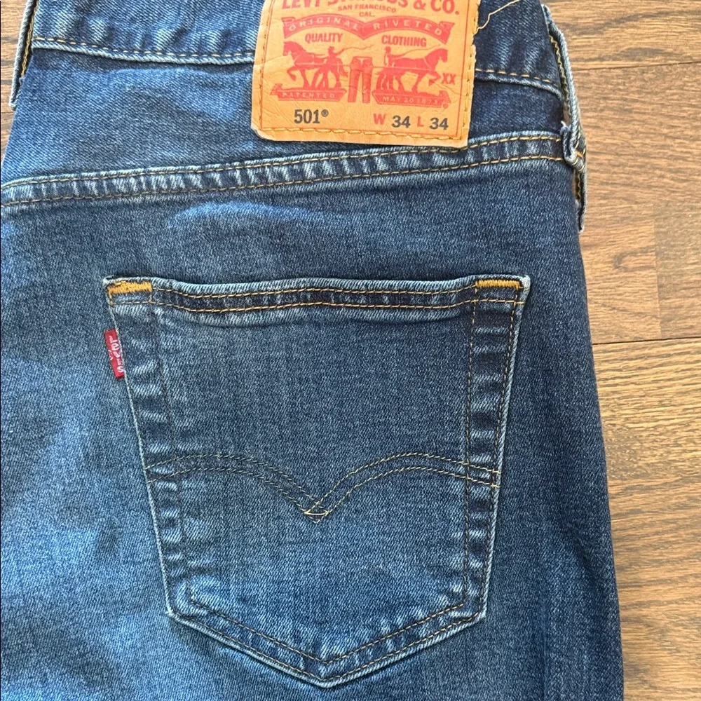 Vintage 501 Levi's Men's Classic Denim Jeans W34 X L34